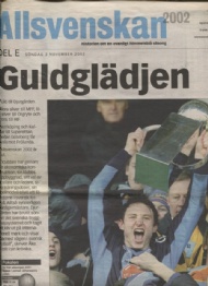 Sportboken - Djurgården Guldglädje 2002
